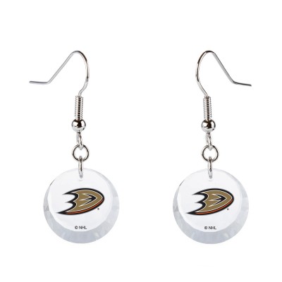 Серьги Anaheim Ducks Swarovski Womens Team Logo