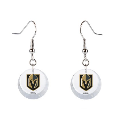 Vegas Golden Knights Swarovski Womens Team Logo Earrings