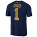 Футболка Nashville Predators Greatest Dad Tri-Blend - Navy