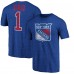 Футболка New York Rangers Greatest Dad Tri-Blend - Blue