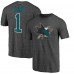Футболка San Jose Sharks Charcoal Greatest Dad Tri-Blend