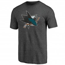 Футболка San Jose Sharks Charcoal Greatest Dad Tri-Blend