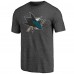 Футболка San Jose Sharks Charcoal Greatest Dad Tri-Blend
