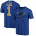 St. Louis Blues Blue Greatest Dad Tri-Blend T-Shirt