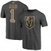 Футболка Vegas Golden Knights Charcoal Greatest Dad Tri-Blend