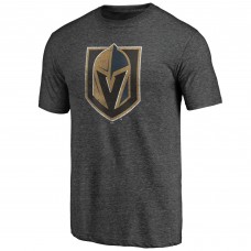 Футболка Vegas Golden Knights Charcoal Greatest Dad Tri-Blend