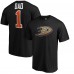 Футболка Anaheim Ducks Fanatics Branded #1 Dad - Black - оригинальные футболки Анахайм Дакс