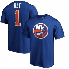 Футболка New York Islanders #1 Dad - Royal