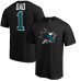 Футболка San Jose Sharks #1 Dad - Black
