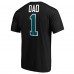 Футболка San Jose Sharks #1 Dad - Black