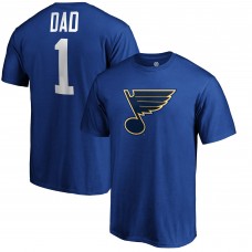 Футболка St. Louis Blues #1 Dad - Blue