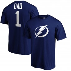 Футболка Tampa Bay Lightning #1 Dad - Blue