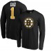 Футболка с длинным рукавом Boston Bruins Black #1 Dad