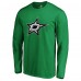 Футболка с длинным рукавом Dallas Stars #1 Dad - Kelly Green