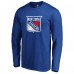 Футболка с длинным рукавом New York Rangers Blue #1 Dad