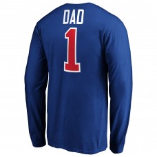 Футболка с длинным рукавом New York Rangers Blue #1 Dad