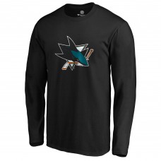 Футболка с длинным рукавом San Jose Sharks Black #1 Dad