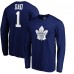Футболка с длинным рукавом Toronto Maple Leafs Blue #1 Dad