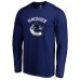 Футболка с длинным рукавом Vancouver Canucks #1 Dad - Blue