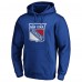 New York Rangers Blue #1 Dad Pullover Hoodie