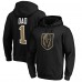 Vegas Golden Knights Black #1 Dad Pullover Hoodie