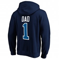Толстовка Winnipeg Jets Navy #1 Dad