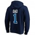 Толстовка Winnipeg Jets Navy #1 Dad