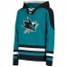 Толстовка с капюшоном San Jose Sharks Youth Ageless Must-Have Lace-Up - Teal