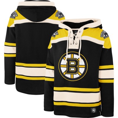 Толстовка Boston Bruins 47 Black Superior Lacer