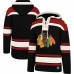 Толстовка Chicago Blackhawks 47 Black Superior Lacer
