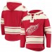 Detroit Red Wings 47 Red Superior Lacer Hoodie