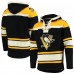 Pittsburgh Penguins 47 Black Superior Lacer Hoodie Pittsburgh Penguins 47 Black Superior Lacer Hoodie