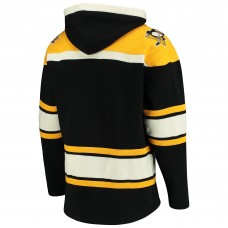 Pittsburgh Penguins 47 Black Superior Lacer Hoodie Pittsburgh Penguins 47 Black Superior Lacer Hoodie