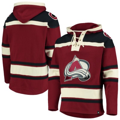 Толстовка Colorado Avalanche 47 Burgundy Superior Lacer