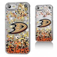 Чехол на iPhone NHL Anaheim Ducks Confetti Glitter