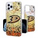 Чехол на iPhone NHL  Anaheim Ducks Confetti Glitter - оригинальные мобильные аксессуары НХЛ