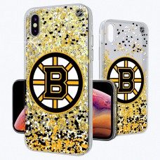 Чехол на телефон Boston Bruins iPhone Confetti Glitter