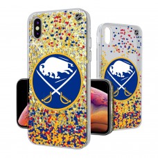 Buffalo Sabres iPhone Confetti Glitter Case
