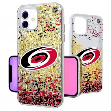 Чехол на iPhone NHL Carolina Hurricanes Confetti Glitter