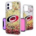 Чехол на iPhone NHL  Carolina Hurricanes Confetti Glitter - оригинальные мобильные аксессуары НХЛ