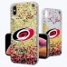 Чехол на iPhone NHL  Carolina Hurricanes Confetti Glitter - оригинальные мобильные аксессуары НХЛ