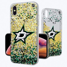 Чехол на телефон Dallas Stars iPhone Confetti Glitter
