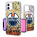 Чехол на телефон Edmonton Oilers iPhone Confetti Glitter