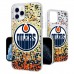 Чехол на телефон Edmonton Oilers iPhone Confetti Glitter