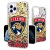 Чехол на iPhone NHL  Florida Panthers Confetti Glitter - оригинальные мобильные аксессуары НХЛ