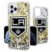 Чехол на iPhone NHL  Los Angeles Kings Confetti Glitter - оригинальные мобильные аксессуары НХЛ