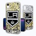 Чехол на iPhone NHL  Los Angeles Kings Confetti Glitter - оригинальные мобильные аксессуары НХЛ