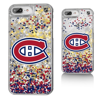 Чехол на телефон Montreal Canadiens iPhone Confetti Glitter