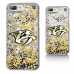 Чехол на iPhone NHL  Nashville Predators Confetti Glitter - оригинальные мобильные аксессуары НХЛ