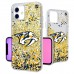 Чехол на iPhone NHL  Nashville Predators Confetti Glitter - оригинальные мобильные аксессуары НХЛ